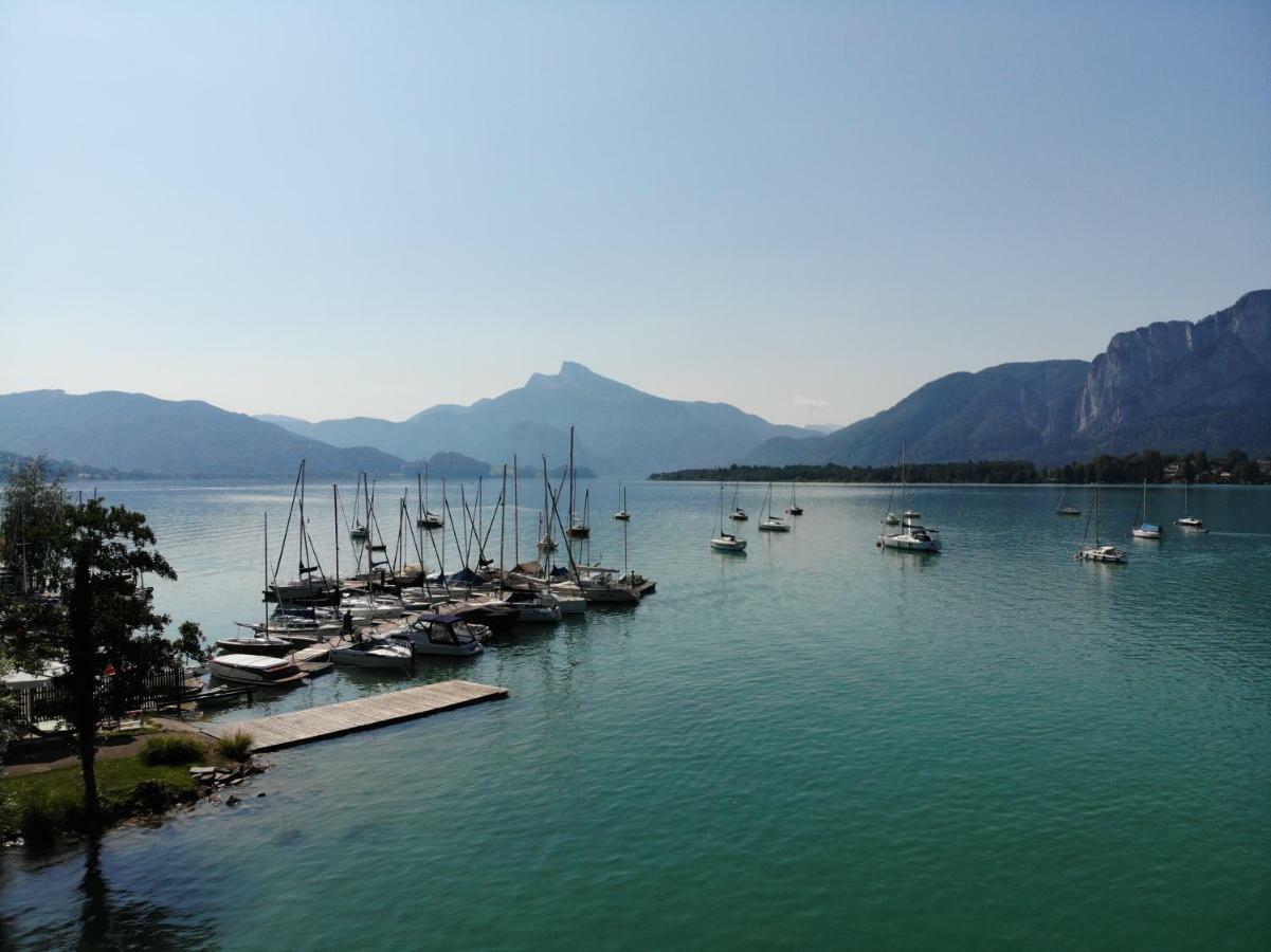 Seepension Hemetsberger Mondsee Kültér fotó